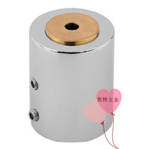 Shower room accessories glass tie rod strut head bathroom shower curtain rod single-pass sealing fixed 19-25mm flange