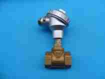  Water flow switch 1 inch DN25 piston type reed sensor All copper material plus explosion-proof connector