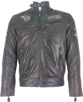 Unicorn London mens dermis leather jacket leather jacket leather jacket U153 US straight mail