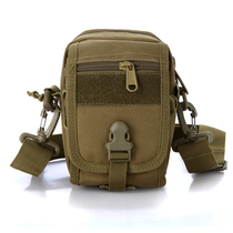 Special D5 column tactical bag horizontal crossbody bag hanging bag Outdoor camouflage shoulder bag small bag Canvas bag Mens bag