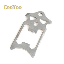 Coyoo SK1 EDC multi-purpose tool multi-function portable tool card screwdriver bottle opener wrench function