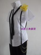 (Anime protagonist costume) V home Camellia mirror twin brother Lien cos cosplay costume