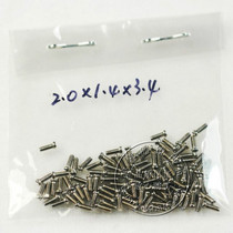 Glasses processing repair accessories Frame pile head screw specification 1 4×3 4mm Quality assurance