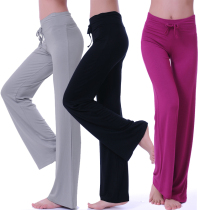 New spring and summer yoga suit female yoga pants Modal thin section performance practice suit Fitness pants Dance pants Yoga pants