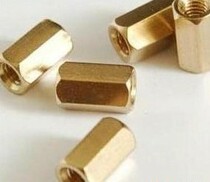 Isolation column M3 hexagonal copper column M3*18 double-pass copper column(100) only sold for 18 yuan