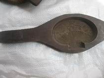 Jiadong folk customs all wooden carvings July 7 pastry cake wooden lantern flower chart