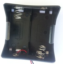  High quality No 1 2-cell battery box Large battery box 2-cell No D battery box 3V battery box series box