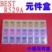 (Home appliance repair accessories) BEST Beside-R529A 21-compartment parts box IC box chip box
