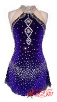 Ice spirit skating suit figure skating gear skating training suit childrens skating suit BZLHY0019