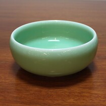 Green Porcelain Tea Wash Pen Wash New Disciples Plum tea Tea Dish Wash Cup Wash Cup Wash Ceramic Tea Wash Vat