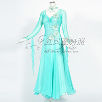 Red Phoenixs new Morden dance dress dress rehearsal for waltz tango performance Moden 68