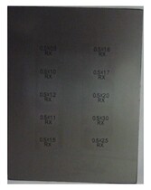  Pad printing steel plate refined 100*100 can come to artwork production fast delivery time good quality rest assured choice