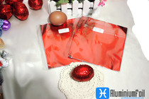 15 * 15cm tin cake cake tin foil food packaging love egg aluminum foil about 100 sheets