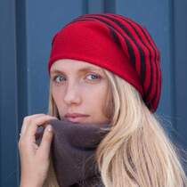 German brand About Accessories wool lady hat striped autumn winter fashion women hat sloth hat