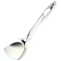 Stainless steel spatula Stir-fry shovel Korean kitchenware thickened non-slip anti-scalding non-stick set Finger type