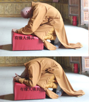  Big Buddha Temple custom stool Professional worship stool pad Buddha solid wood kneeling pad chair Zen pad meditation Pad Square pad