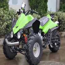 150 Kawasaki inverted three-wheeled ATV 10 inch motorcycle double exhaust off-road vehicle extreme speed up