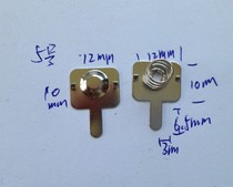 No. 5 spring sheet No. 5 battery case spring sheet positive and negative electrode 12 * 10MM