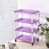 Four-story plastic storage rack storage rack Bathroom Kitchen home face rack shoe rack toilet storage rack