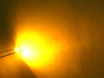  Special light emitting diode LED3MM yellow light short feet white hair yellow ultra-bright transparent concentrated indicator beads