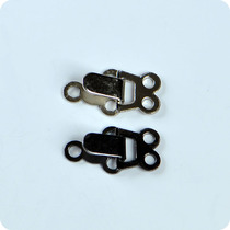 Handmade DIY wava kit back with pants mini trapezoidal mouth word button collar hook pants hook 3mm round rivet partner