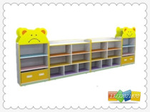 Wholesale special kindergarten combination cabinet childrens toy cabinet cartoon combination cabinet toy storage cabinet lockers