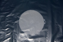 Three-dimensional embroidery material wholesale Three-dimensional embroidery special embroidery plate mesh wholesale has been cut 6 large circles