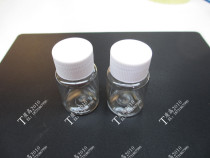 20ml g gram transparent large mouth PET plastic bottle small medicine bottle sub-packing bottle sample bottle wholesale seal