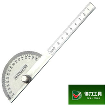 Able tool Protractor angle gauge Gauge Stainless Steel Angle Gauge Angle Ruler Woodworking DL7306