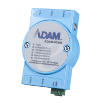 ADAM-6520I 5-Port wide temperature operating industrial switch