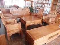 Red Wood Vintage Furniture Flowers Pear Wood Ruyi Sofa 10 pieces Manufacturer Direct Sale Price Promotion