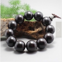 Authentic black sandalwood beaded bracelet rosary beads wholesale 20MM large Buddha beads atmosphere