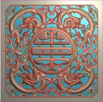 Dragon Striped Fu Enlarged Doors And Windows Bed Table And Chairs Wardrobe Wall Ceiling Home Decoration Goods Engraving Picture Processable Customize