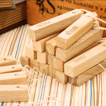 20 40 65 80 pieces of wardrobe insect-proof moth-proof mildew-proof moisture-proof natural high-quality logs camphor wood incense blocks