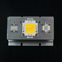10 20W LED lamp heat sink radiator aluminum profile anodized 35 holes high power with screws