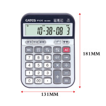 EATES 12-digit Voice Calculator BS-5000-S Real Pronunciation Time and Date Display Playable music keyboard