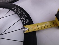 TAIWAN 406 20 inch 100 135 bird car upgrade wheel set broken wind disc brake aluminum knife 38MM