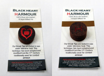 (Zeus billiards) Imported from the United States BlackHeart black heart leather head hardness H punch rod exclusive.