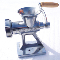 Factory direct manual household meat grinder filling sausage machine aluminum alloy grinding machine mincer meat treasure