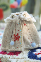 Gaga hand-beige snowflake hooded cape 2 wearing momomoko Blythe wasteland jerryberry