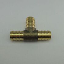 Value special price pneumatic copper joint T-shaped three-pronged copper pagoda T-type pagoda gas nozzle nozzle nozzle 6 8 10