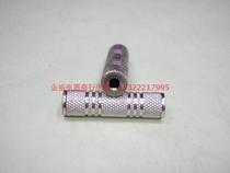 Punch 2 crown promotional metal 3 5 conversion head 3 5 straight through 3 5 connection 3 5 female to female (stereo)