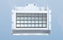 Ice machine evaporator Ice tray specifications 4X8 horizontal 8 vertical 4 contains spray pipe water stop plate ice thickness bracket