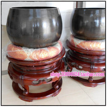 Ju Buddha Pavilion * Taiwan Buddhist monastery instruments aggravated thickening copper chime copper Qing 31 inch copper