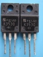 Original imported disassembly 2SK3530 K3530 field effect transistor TO-220F spot test good hair