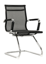 Steel frame net chair swivel chair middle class chair is computer chair fixed armrest computer chair net cloth office chair computer chair