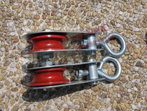 0 3T small pulley household fixed pulley movable pulley manual hoist lifting equipment lifting simple pulley roller skid