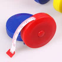 Telescopic fine measuring tape Candy Color Plastic Mass-size Clothing Ruler Wholesale