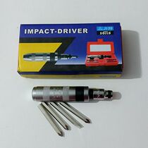Sanli Special brand impact screwdriver set screwdriver chrome vanadium steel CR-V blade impact screw batch
