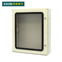 Waterproof 600*500*200 transparent cover plastic base box flame retardant distribution box ABS sealed control box